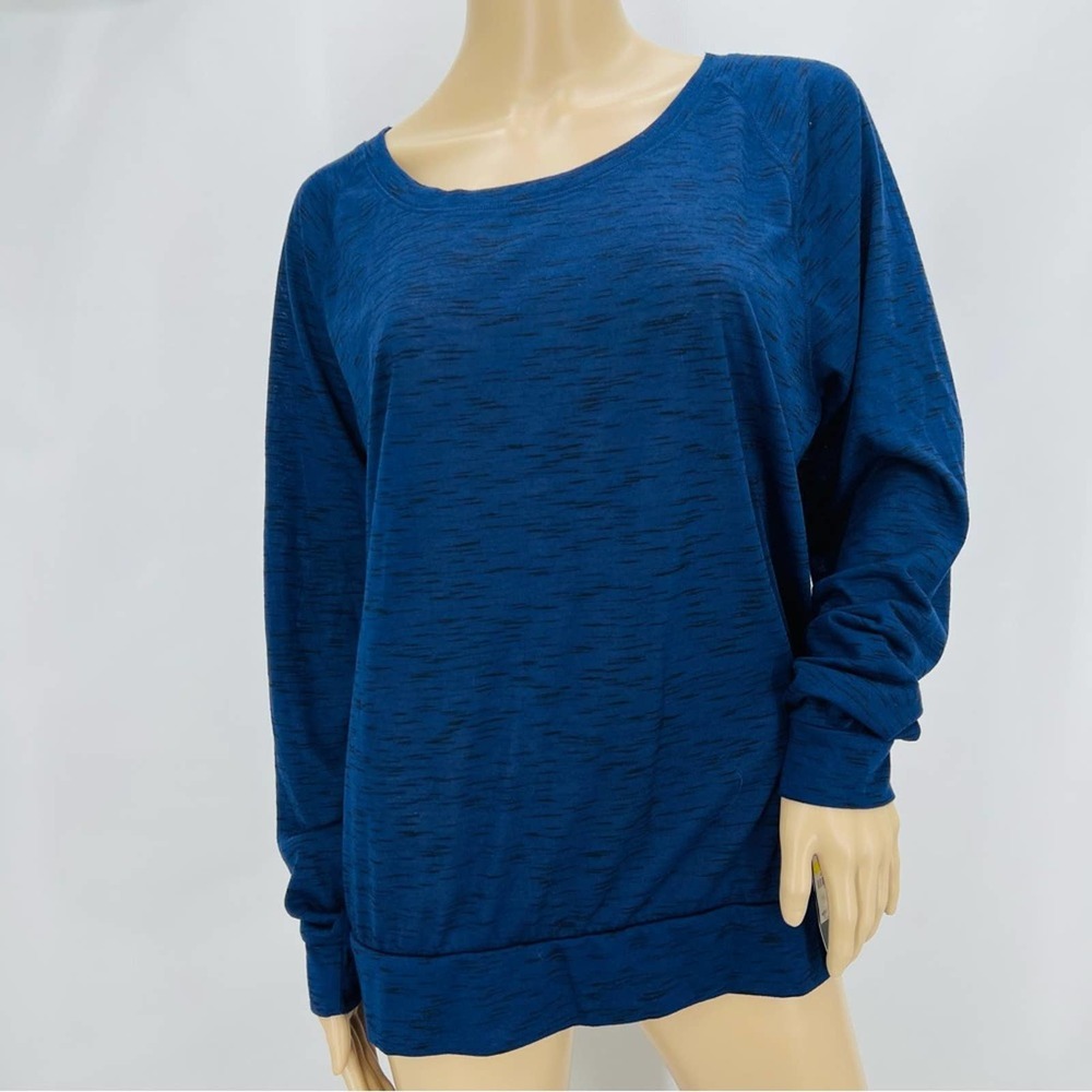 Ideology Navy Serenity Essential Pullover - Picture 1 of 7